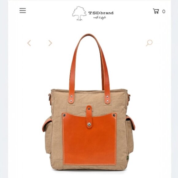 Super Horse Leather Tote Bag  (14x17) - Picture 13 of 16